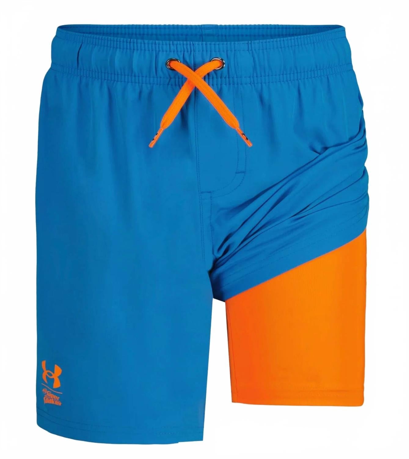 Short para niño color azul
