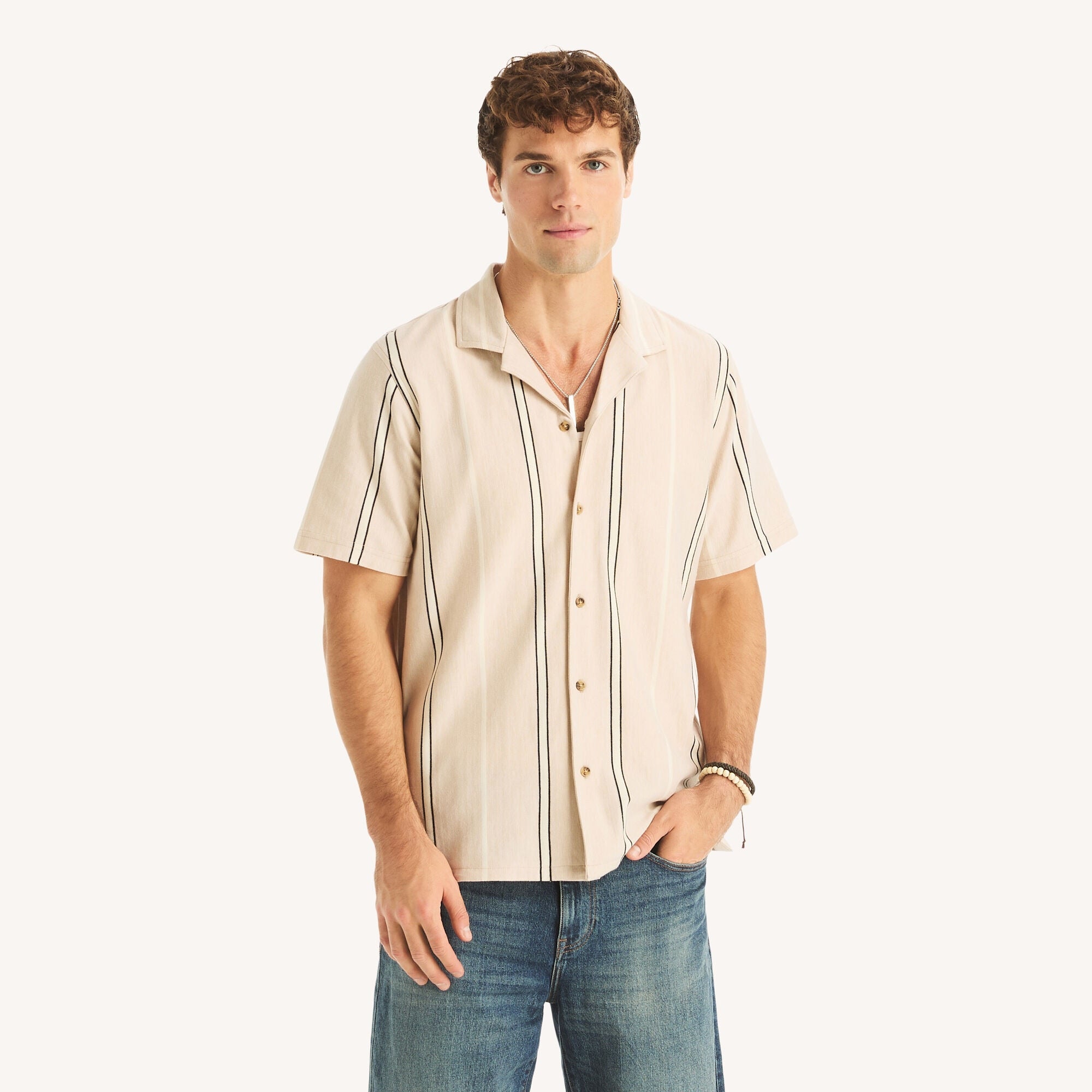 Polo de hombre a rayas