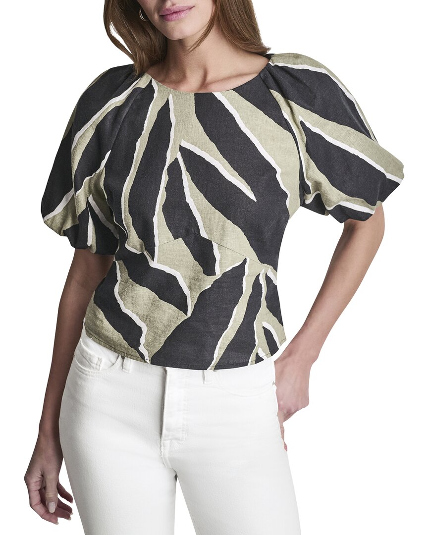 Top con estampado
