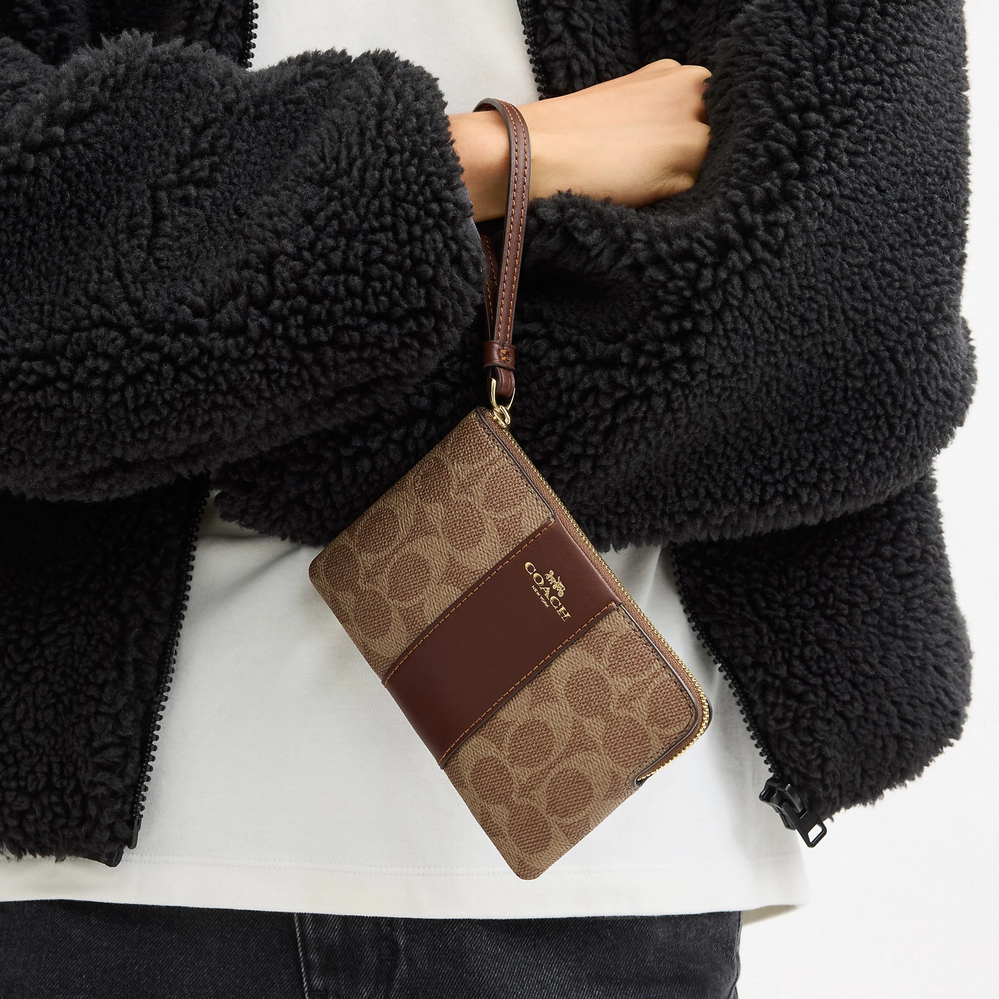 Bolso de muñeca de lona