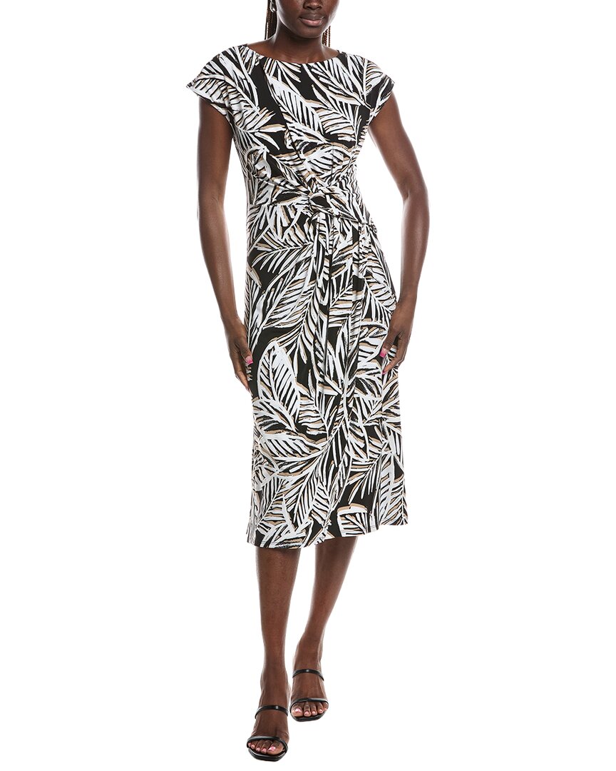 Vestido midi con estampado