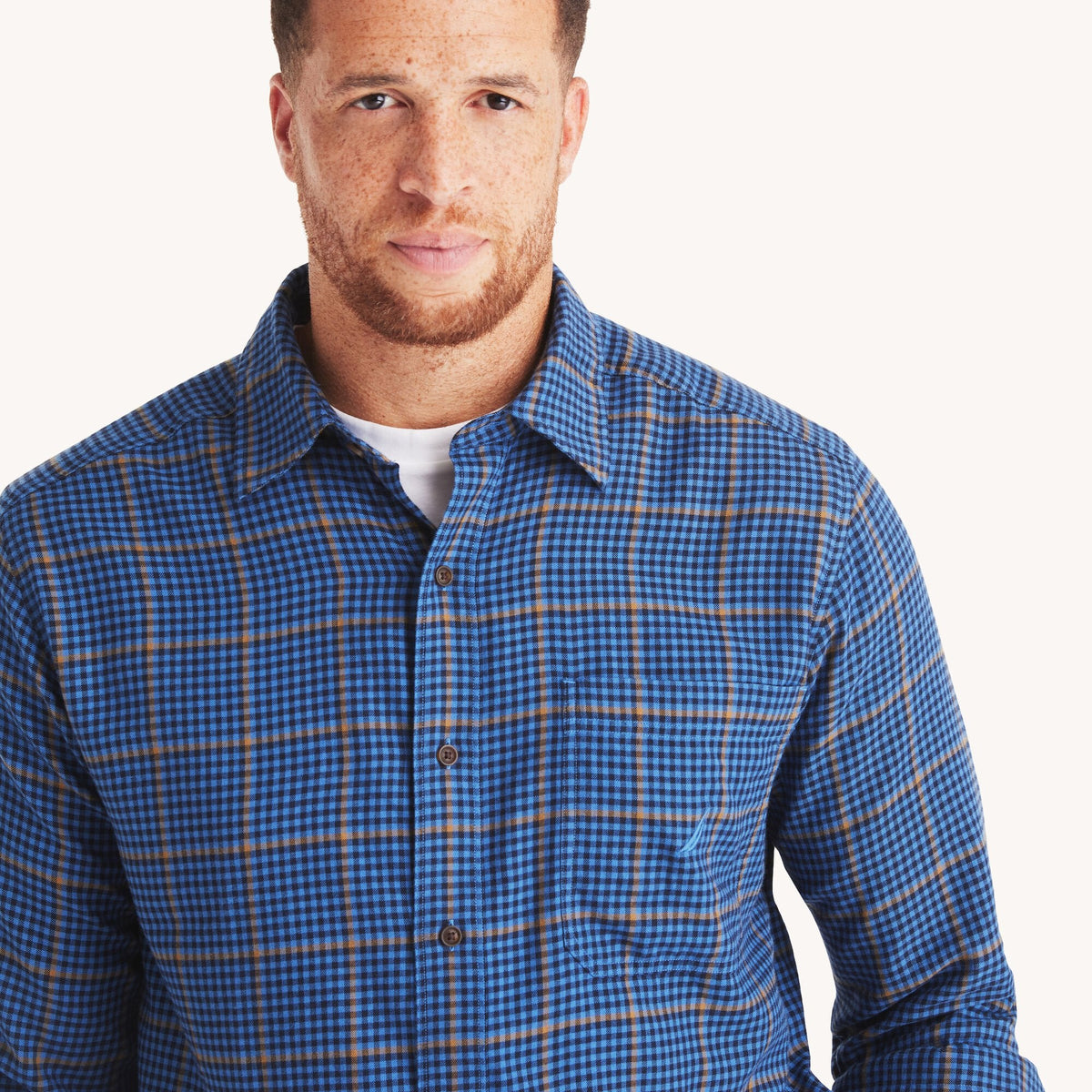 Camisa de hombre a cuadros