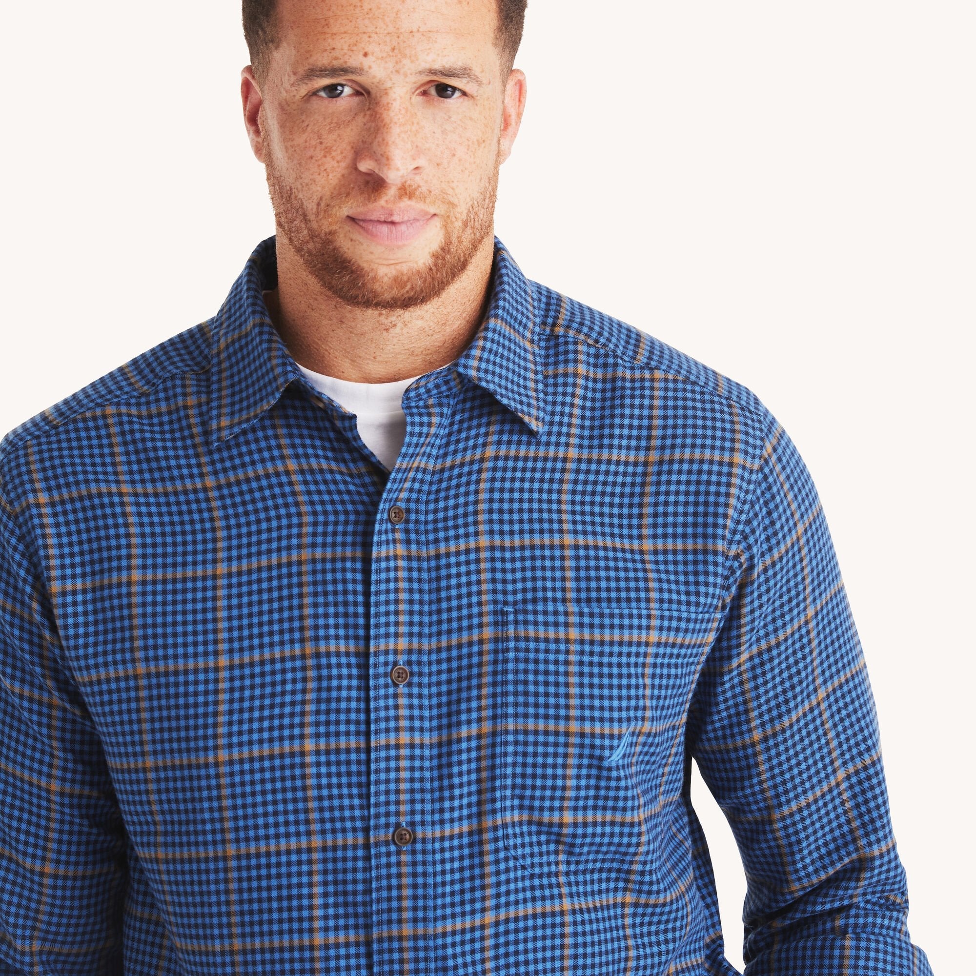 Camisa de hombre a cuadros