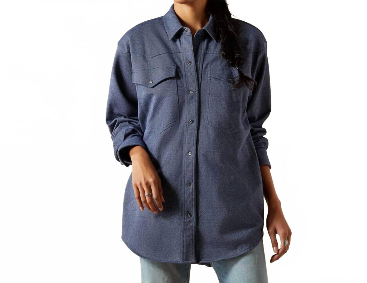 Sobrecamisa de mezclilla
