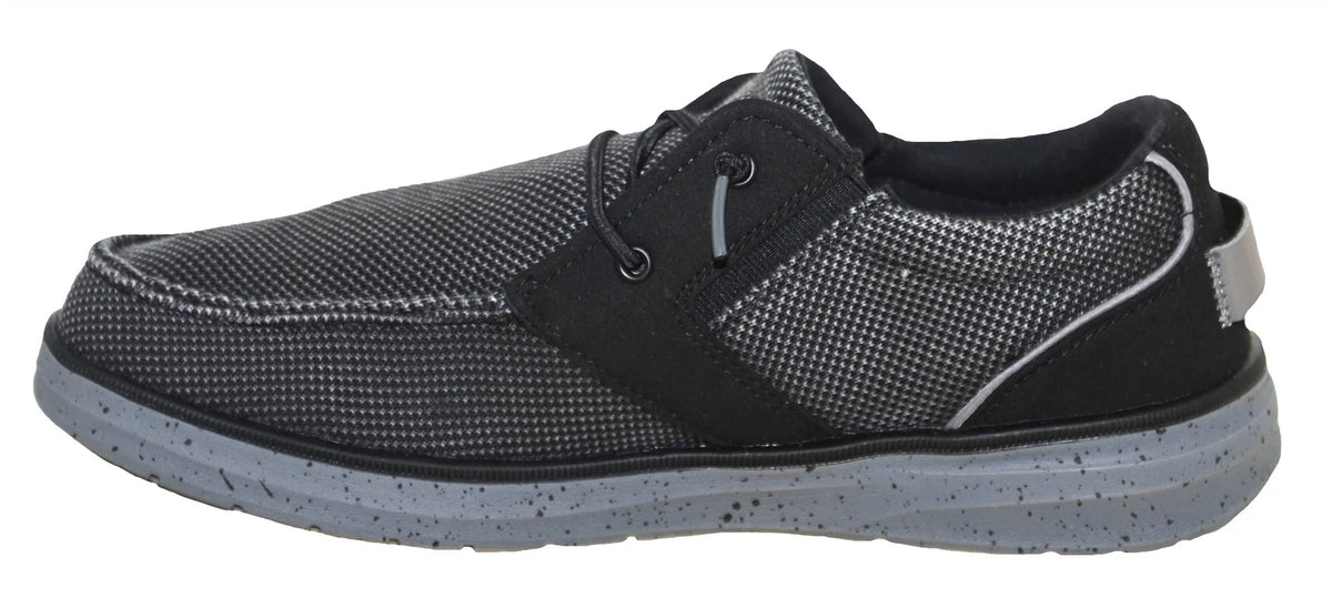 Mocasines de hombre sin cordones color negro