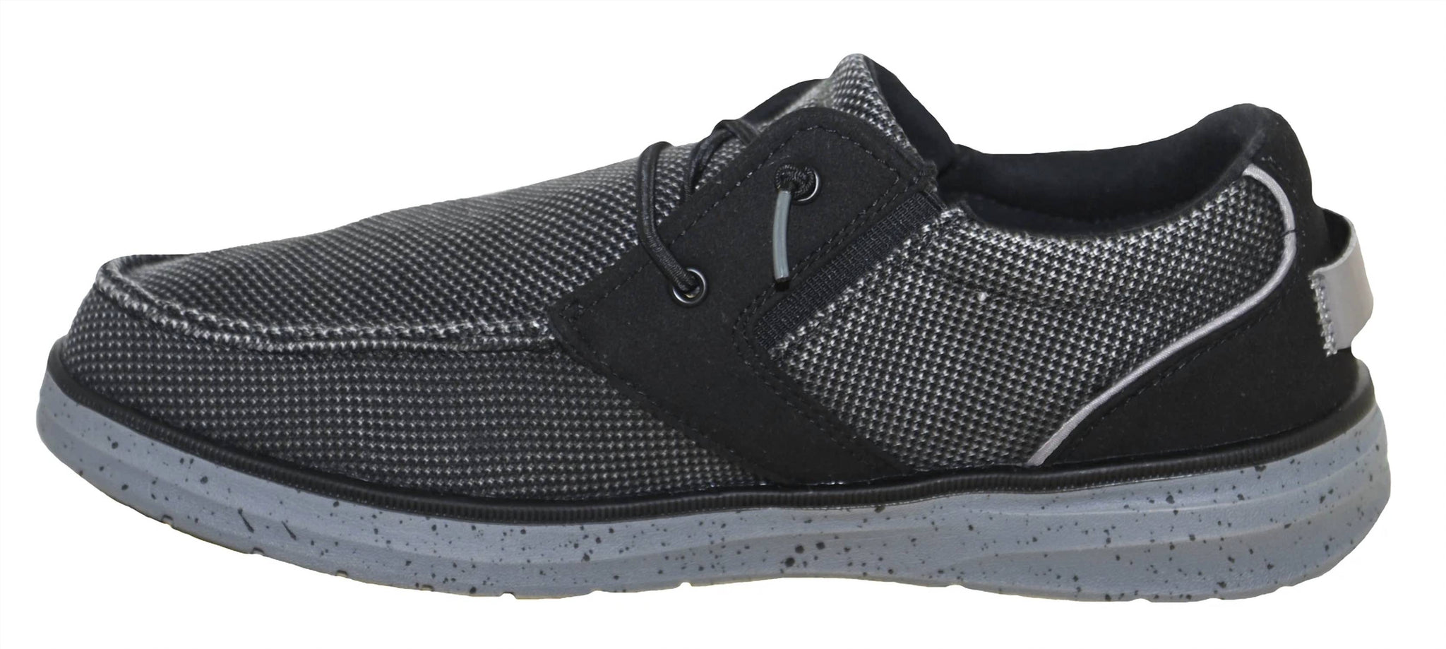 Mocasines de hombre sin cordones color negro