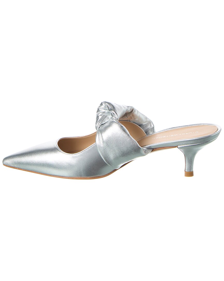 Zapatos destalonados de cuero