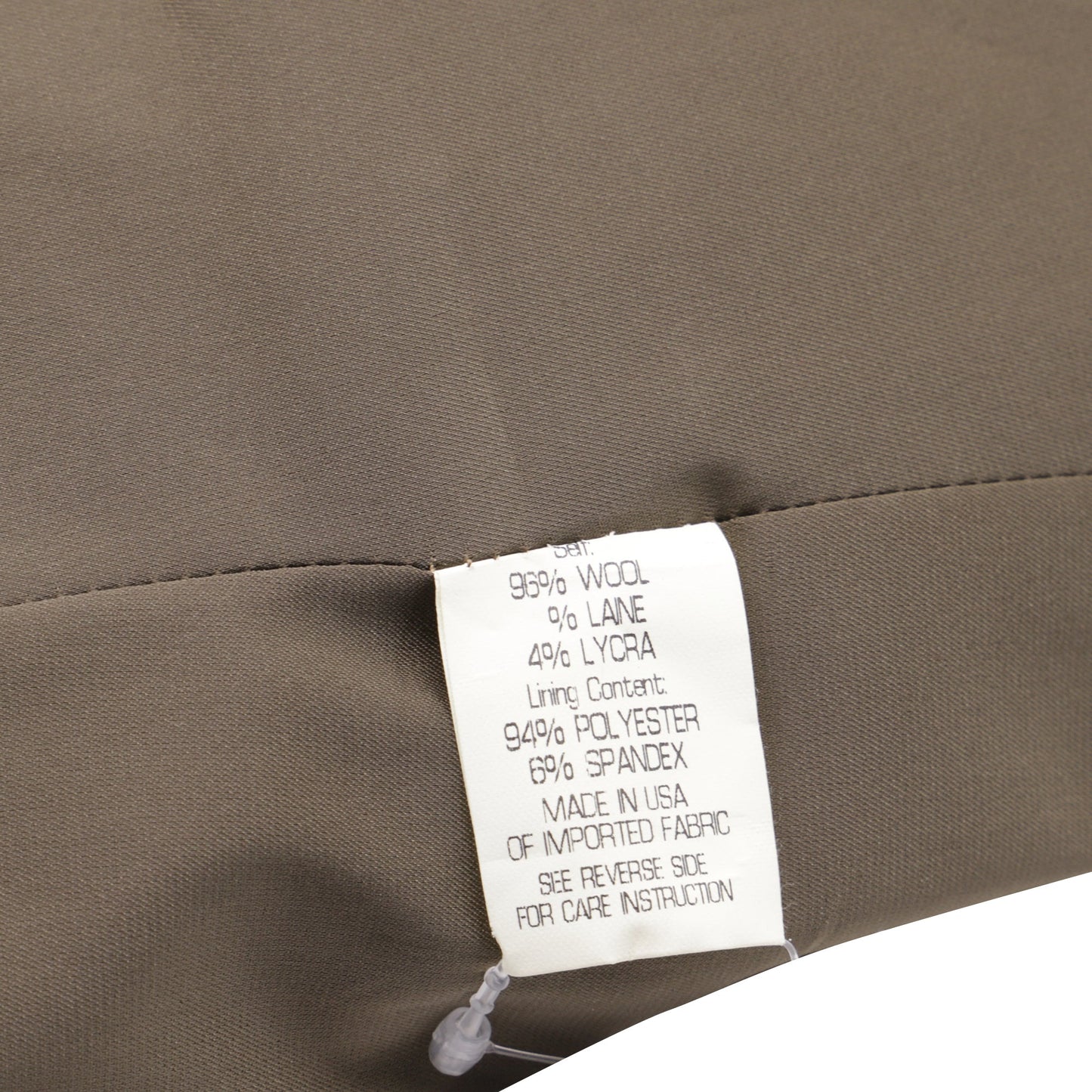 Blazer de lana color café