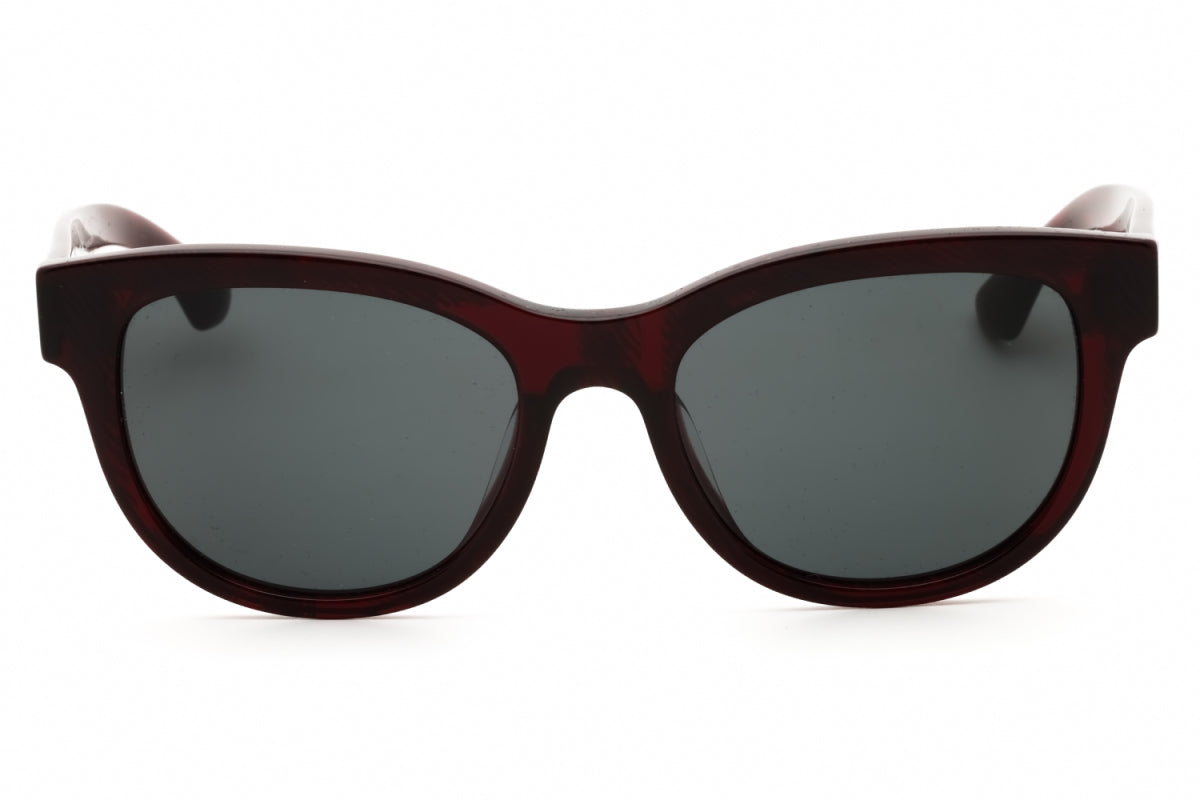 Gafas color gris oscuro y rojo