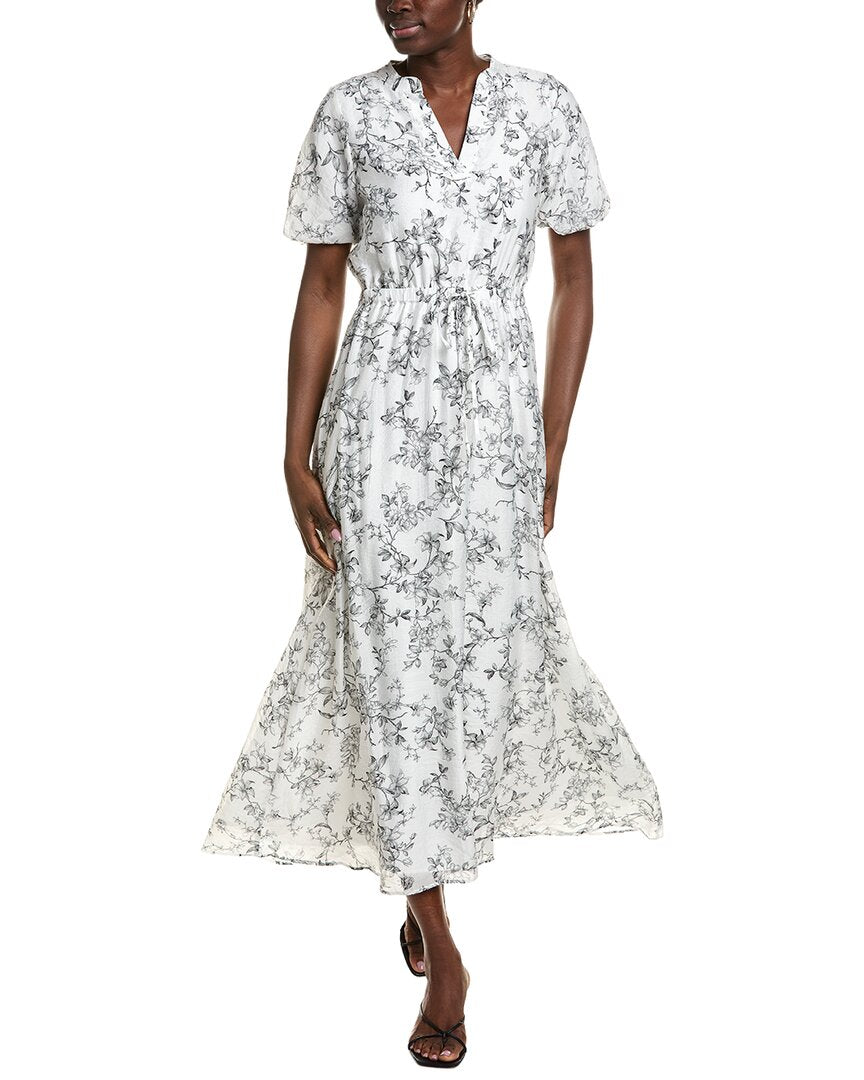 Vestido largo con estampado