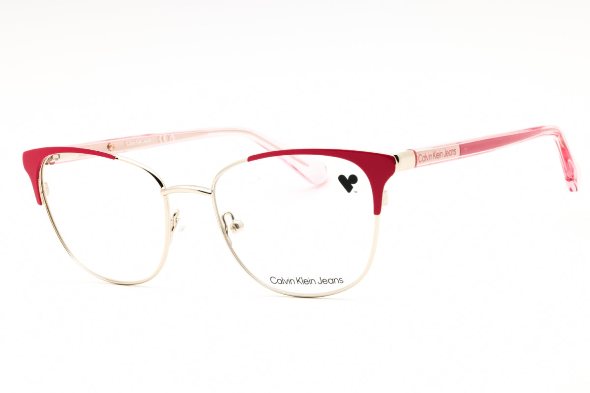 Gafas 51 mm color rosado y dorado