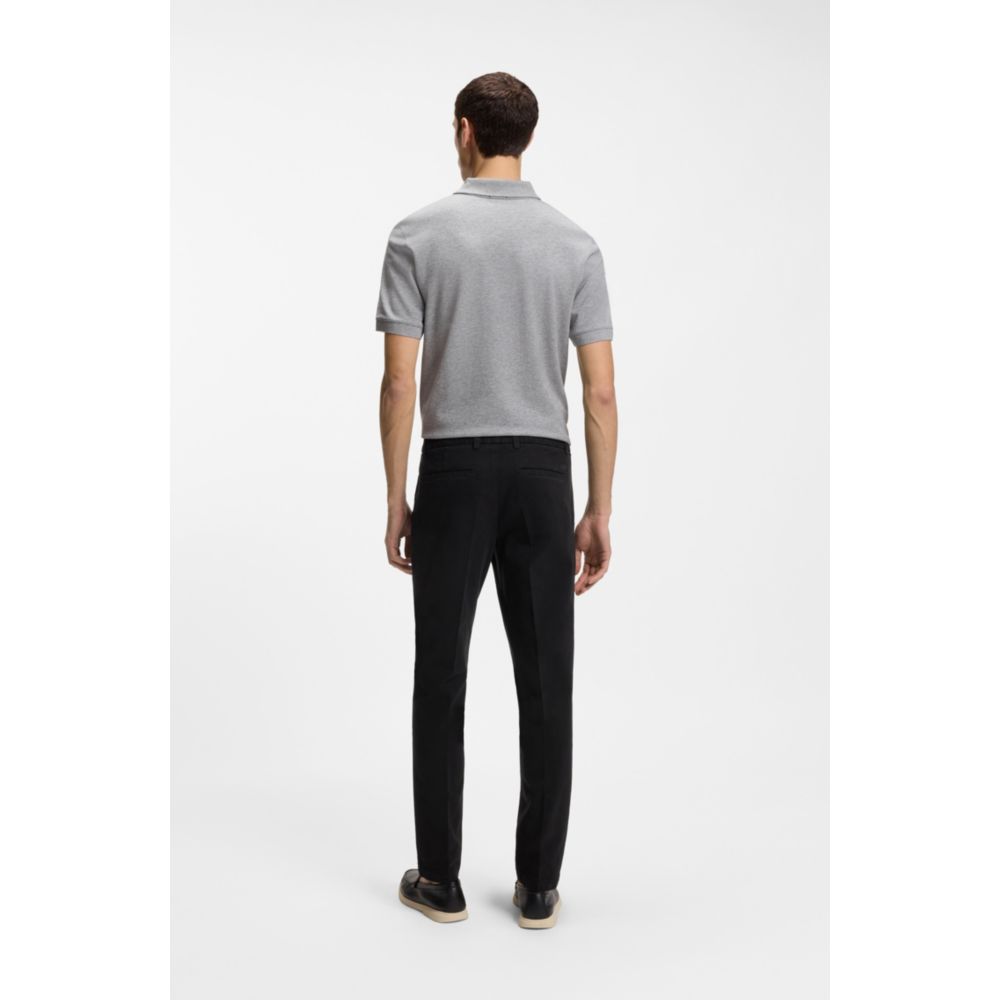 Pantalón de algodón de corte ajustado