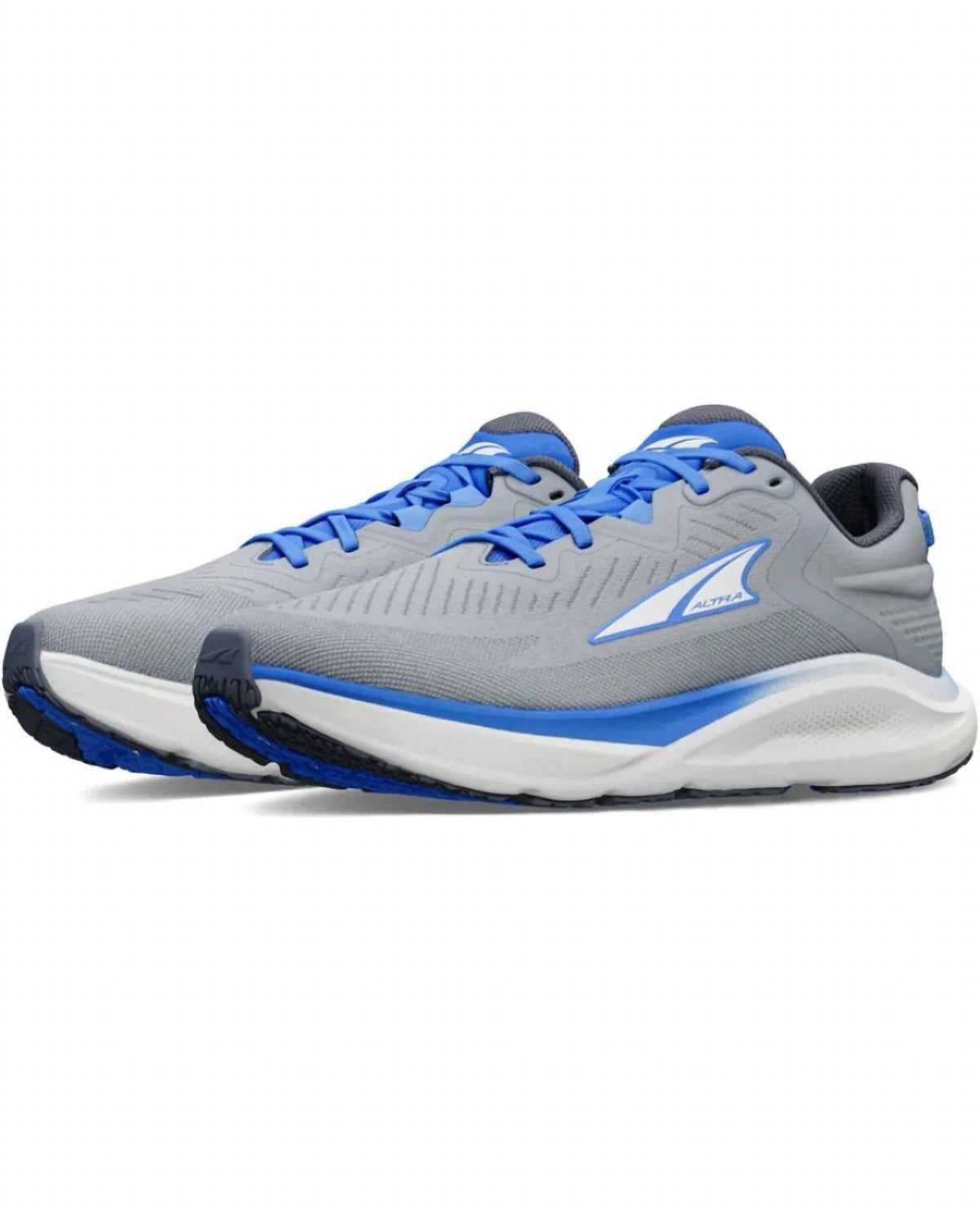 Tenis para correr de hombre color azul y gris