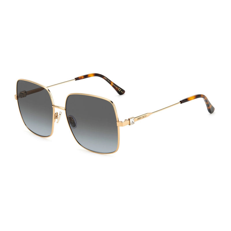 Gafas color oro rosa y azul y gris