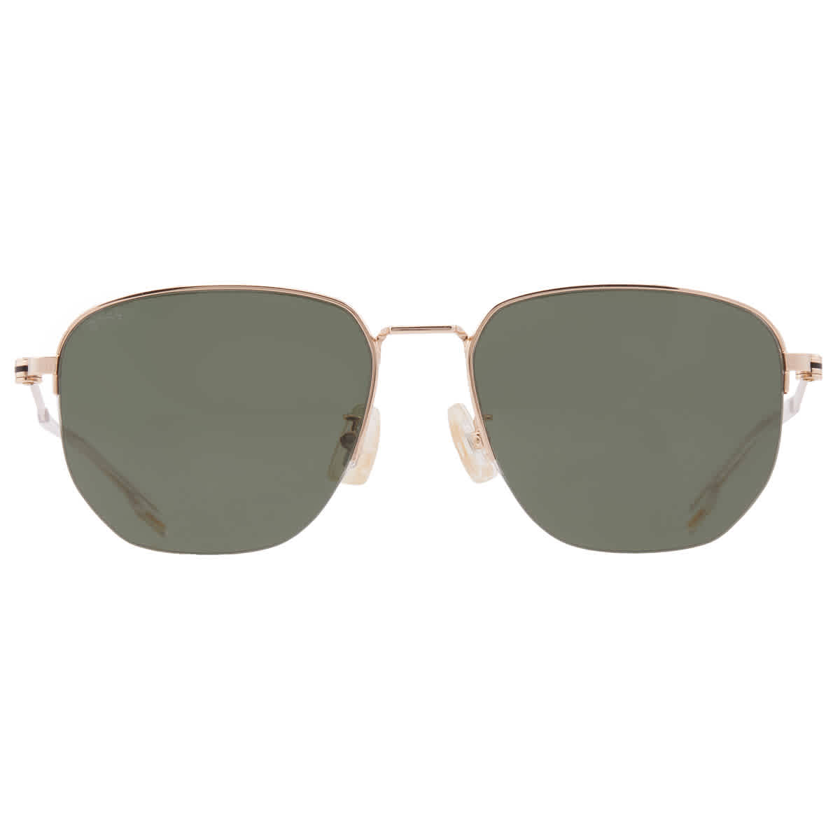 Gafas de sol de hombre de montura cuadrada color verde