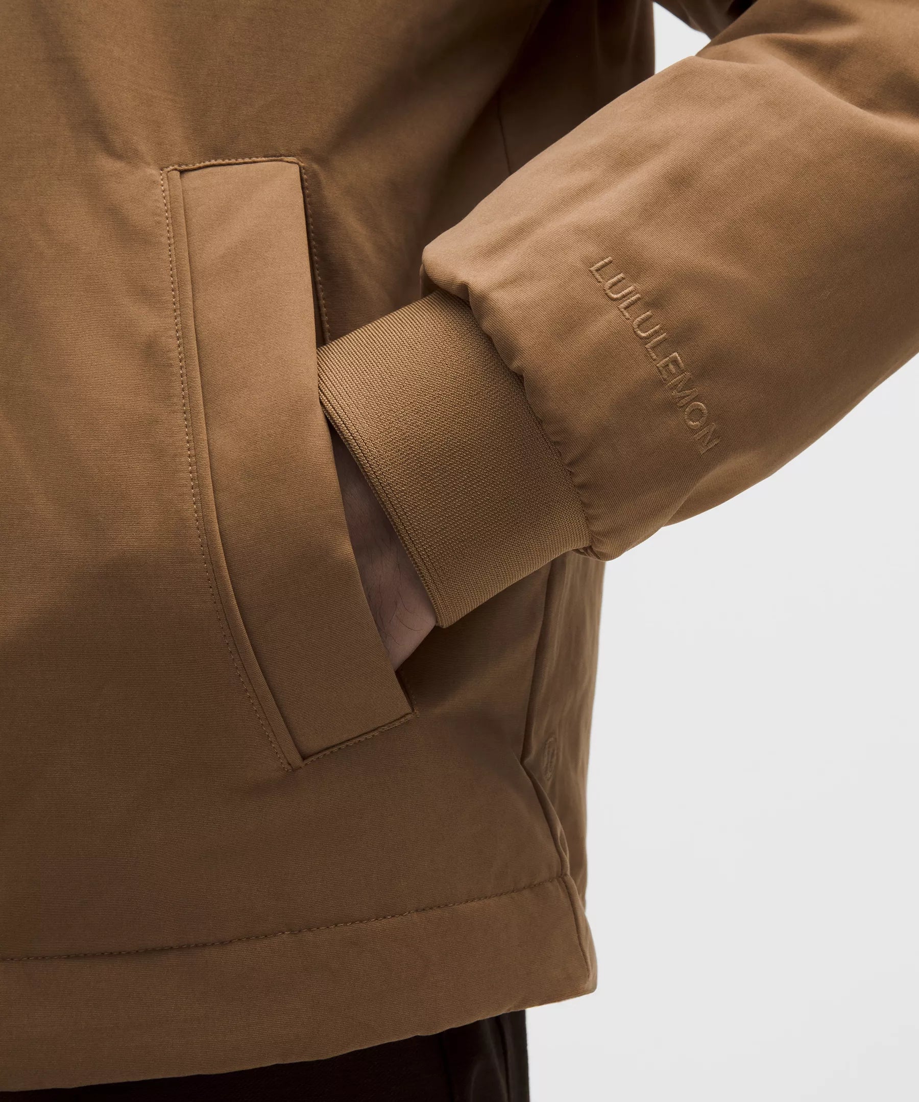Chaqueta de mezcla de algodón