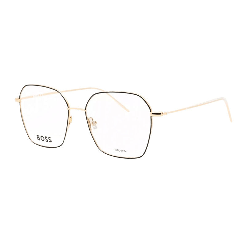 Gafas 54 mm color negro y dorado