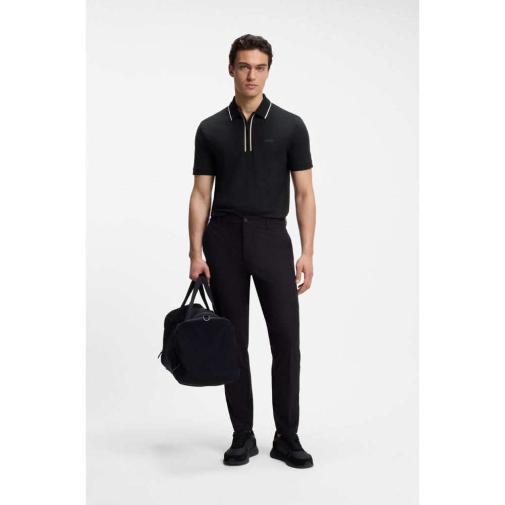 Polo de algodón de corte ajustado