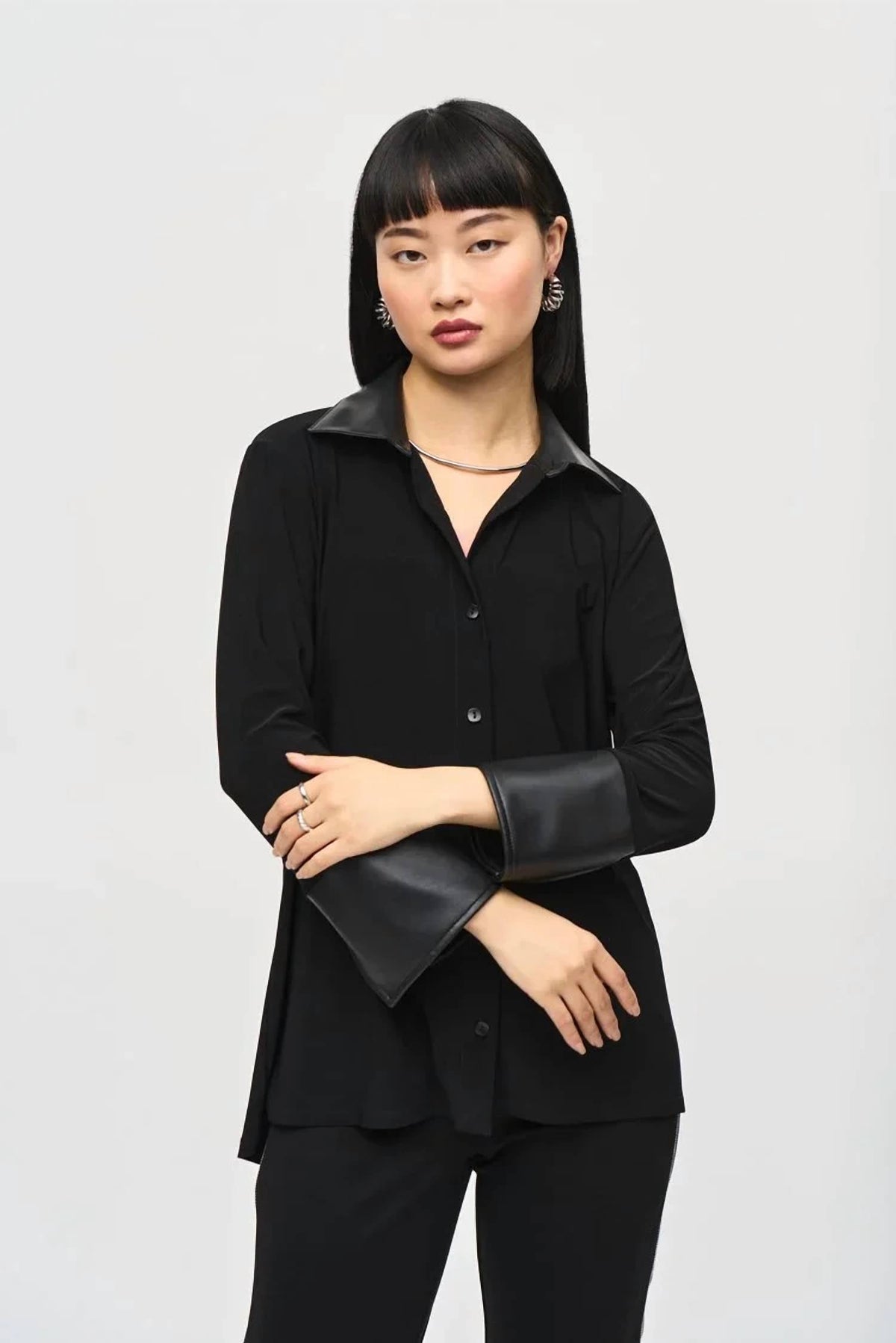 Blusa color negro
