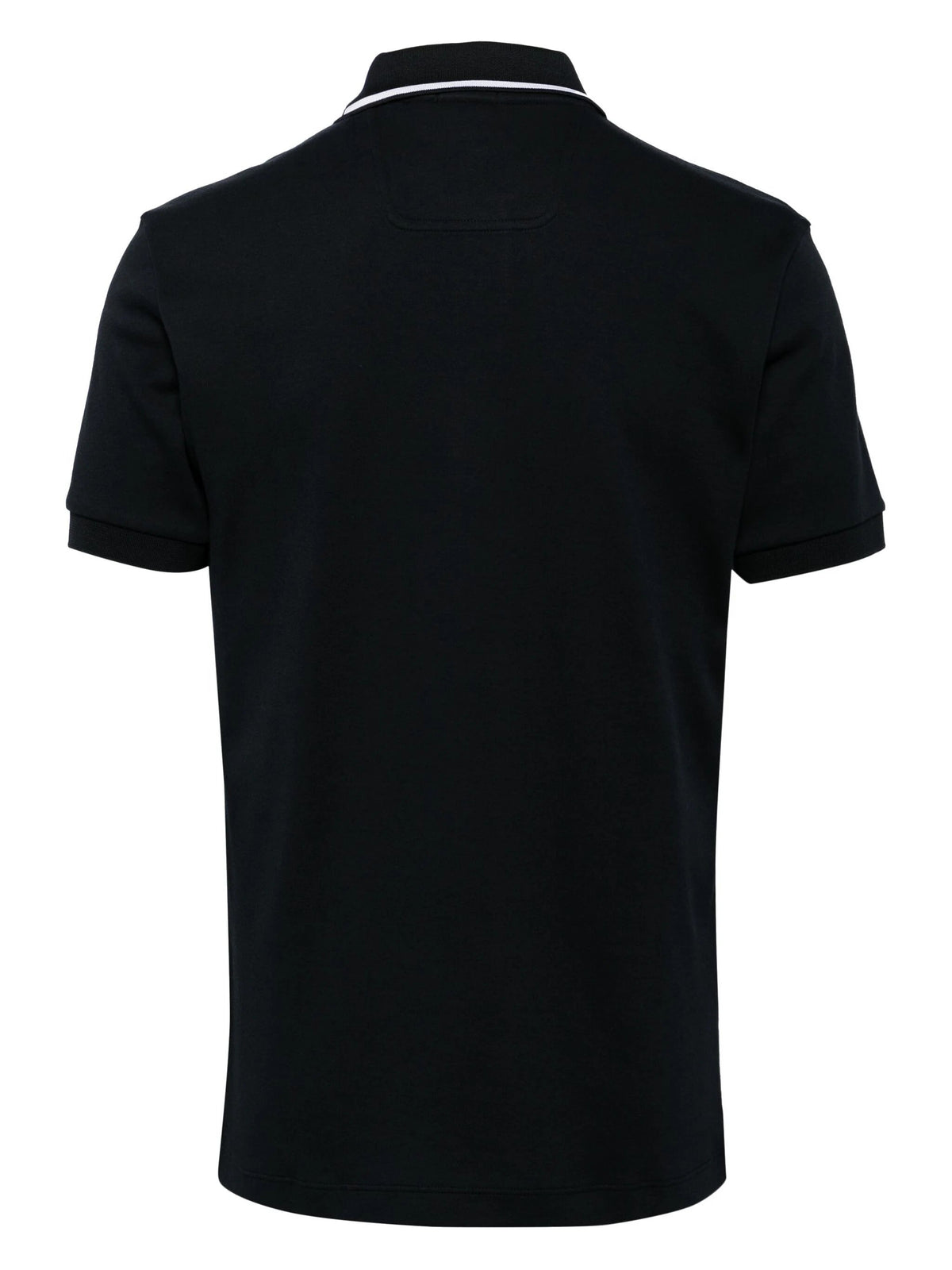 Polo de hombre de corte ajustado color azul marino