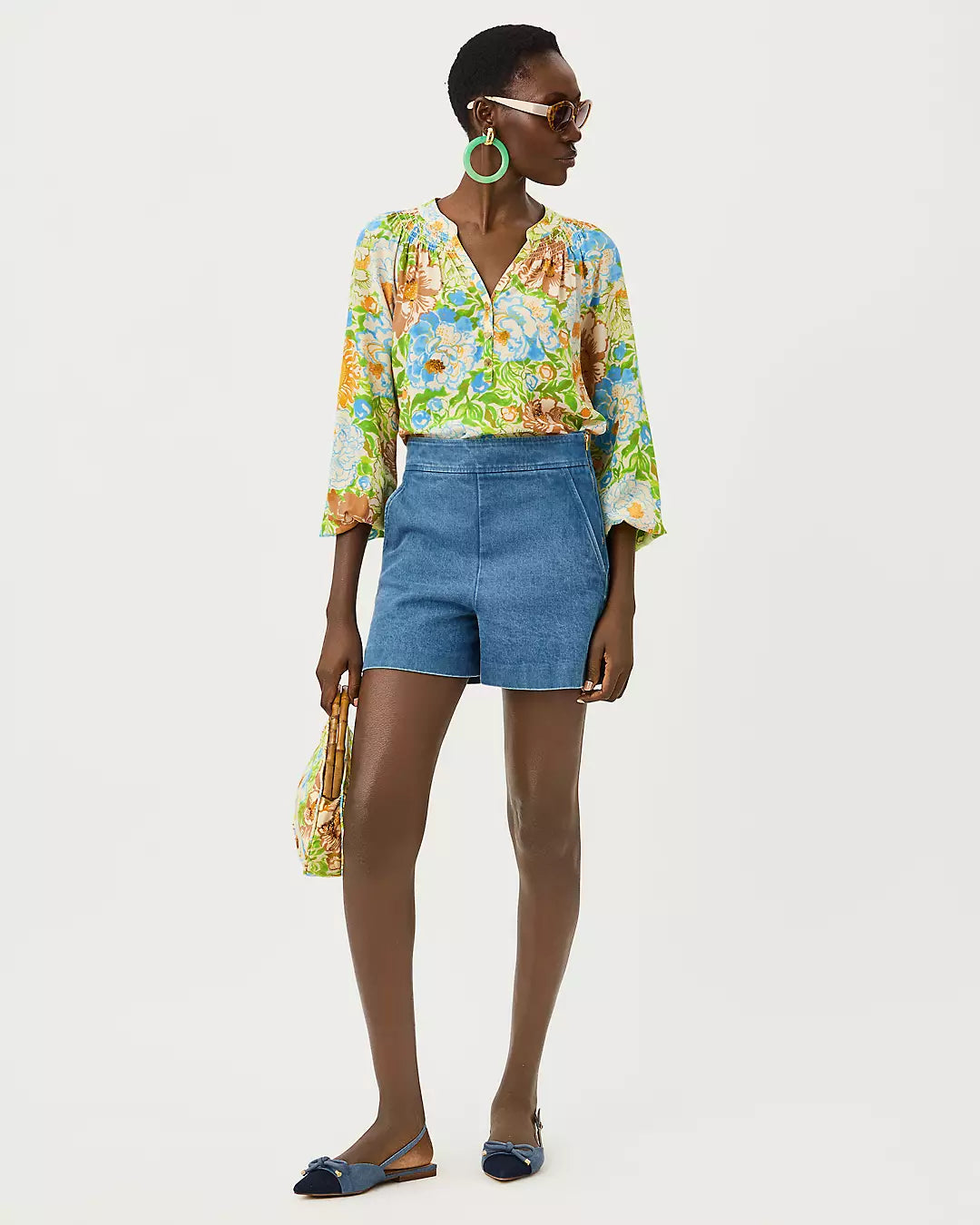 Short de mezclilla
