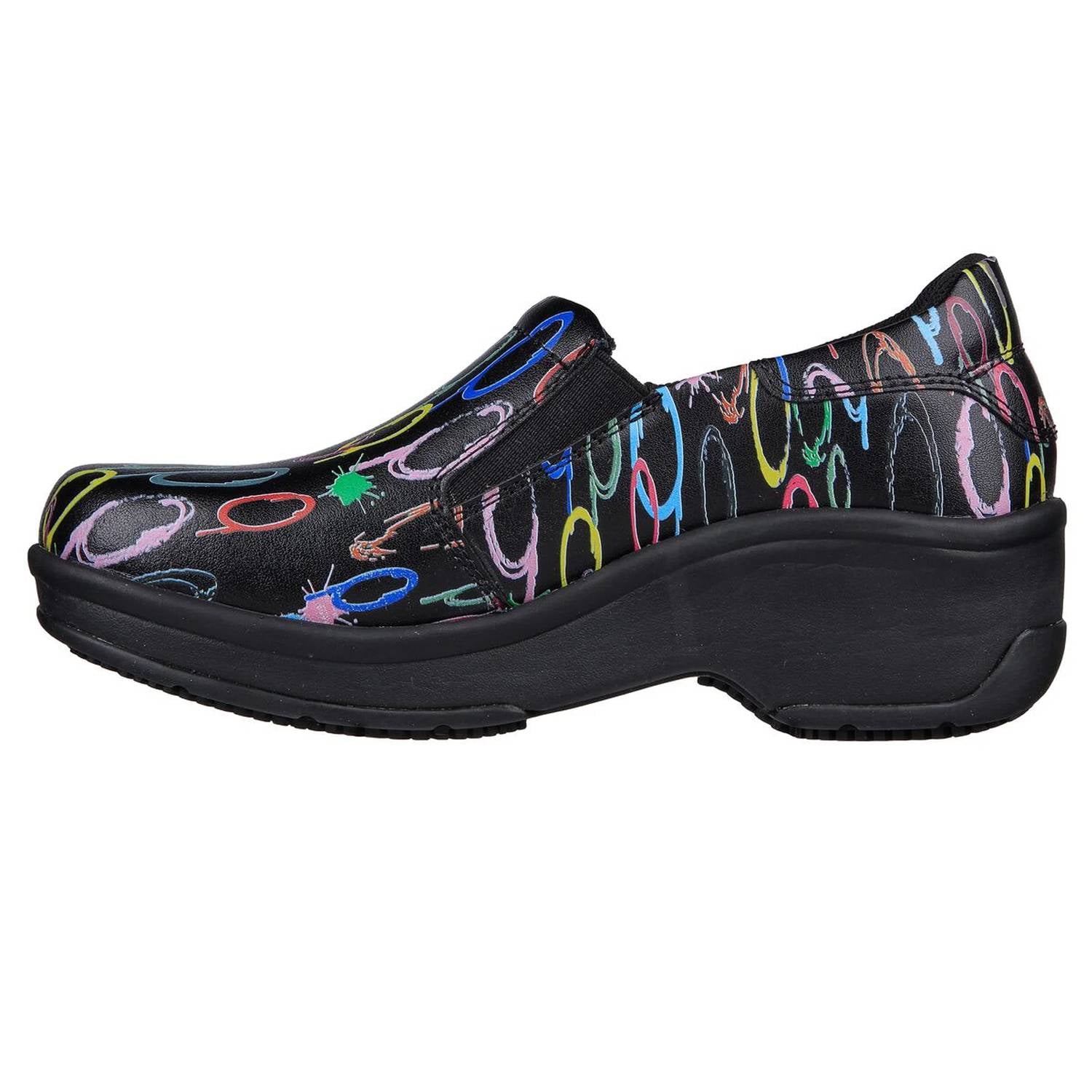 Zuecos de mujer color negro