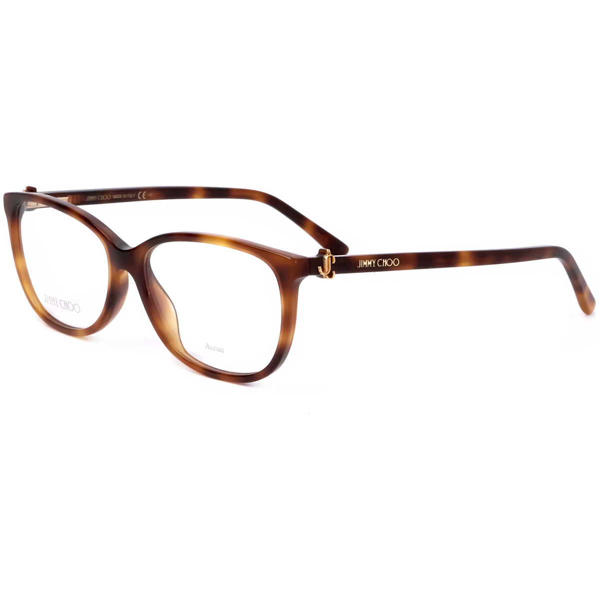 Montura para gafas de mujer 54 mm color café