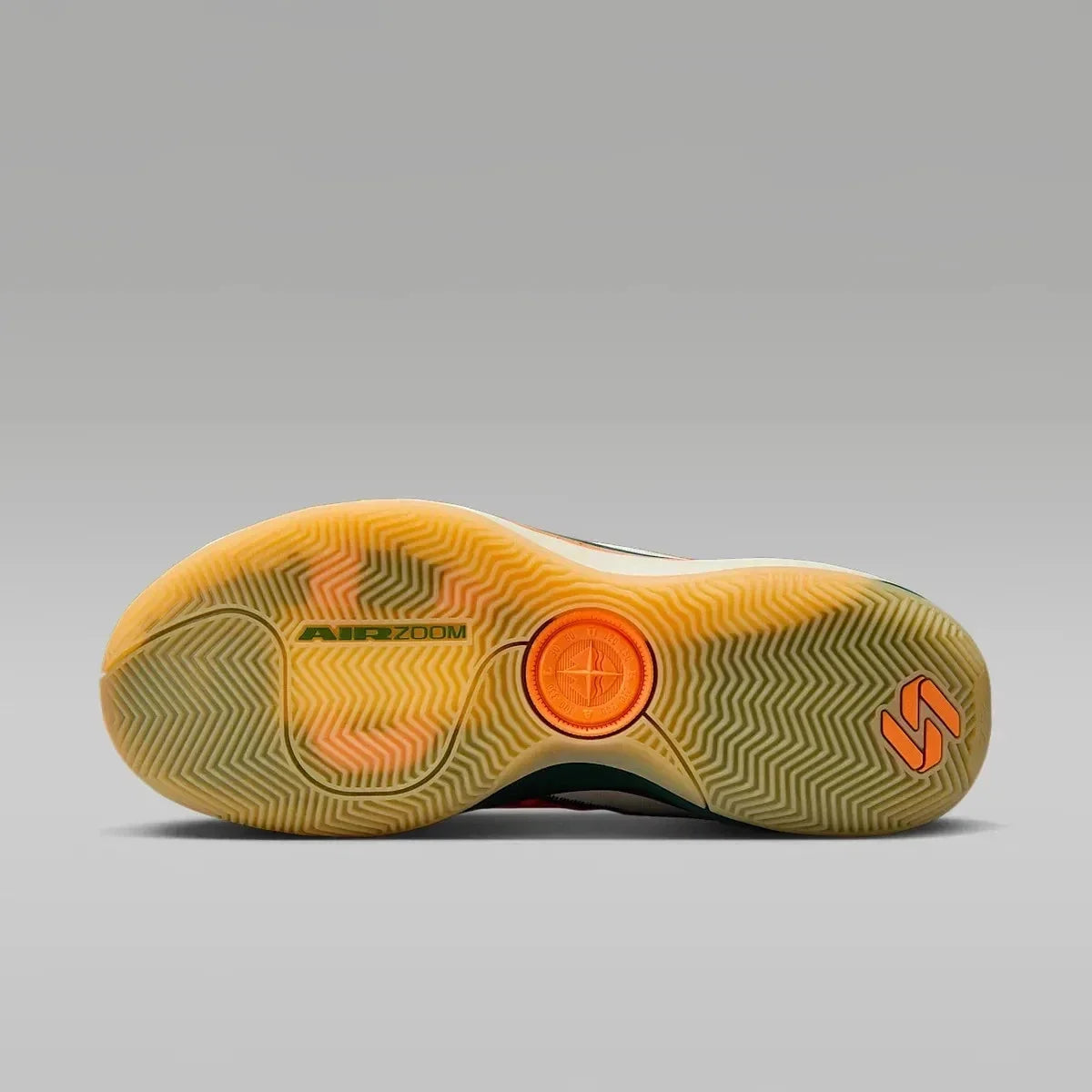 Tenis de hombre color naranja