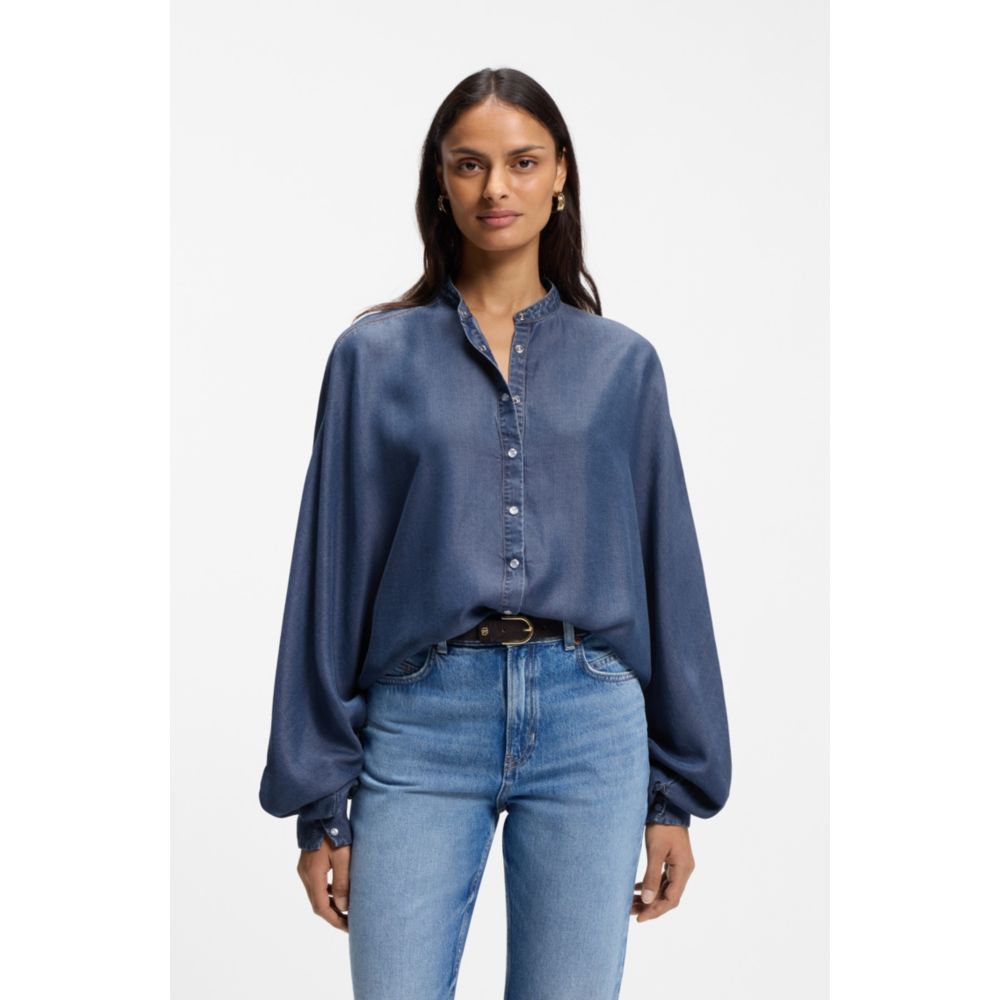 Blusa de corte amplio