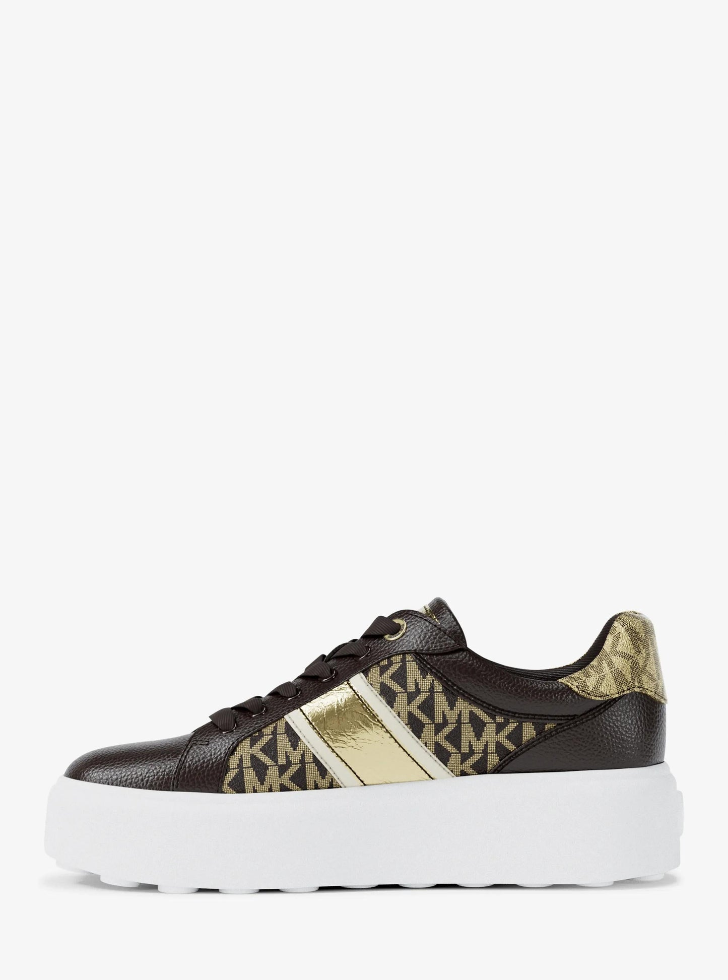 Tenis a rayas con plataforma