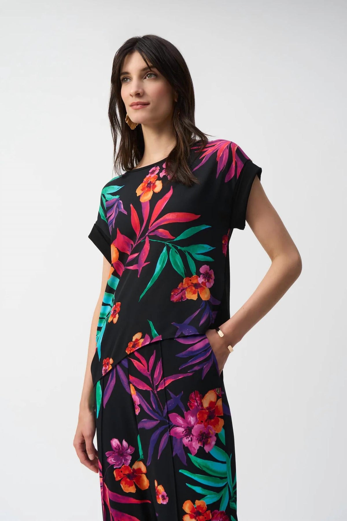 Top color negro