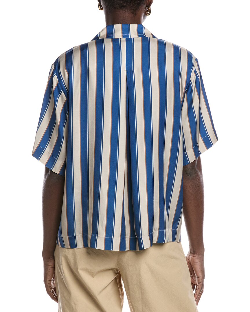 Camisa de mezcla de seda