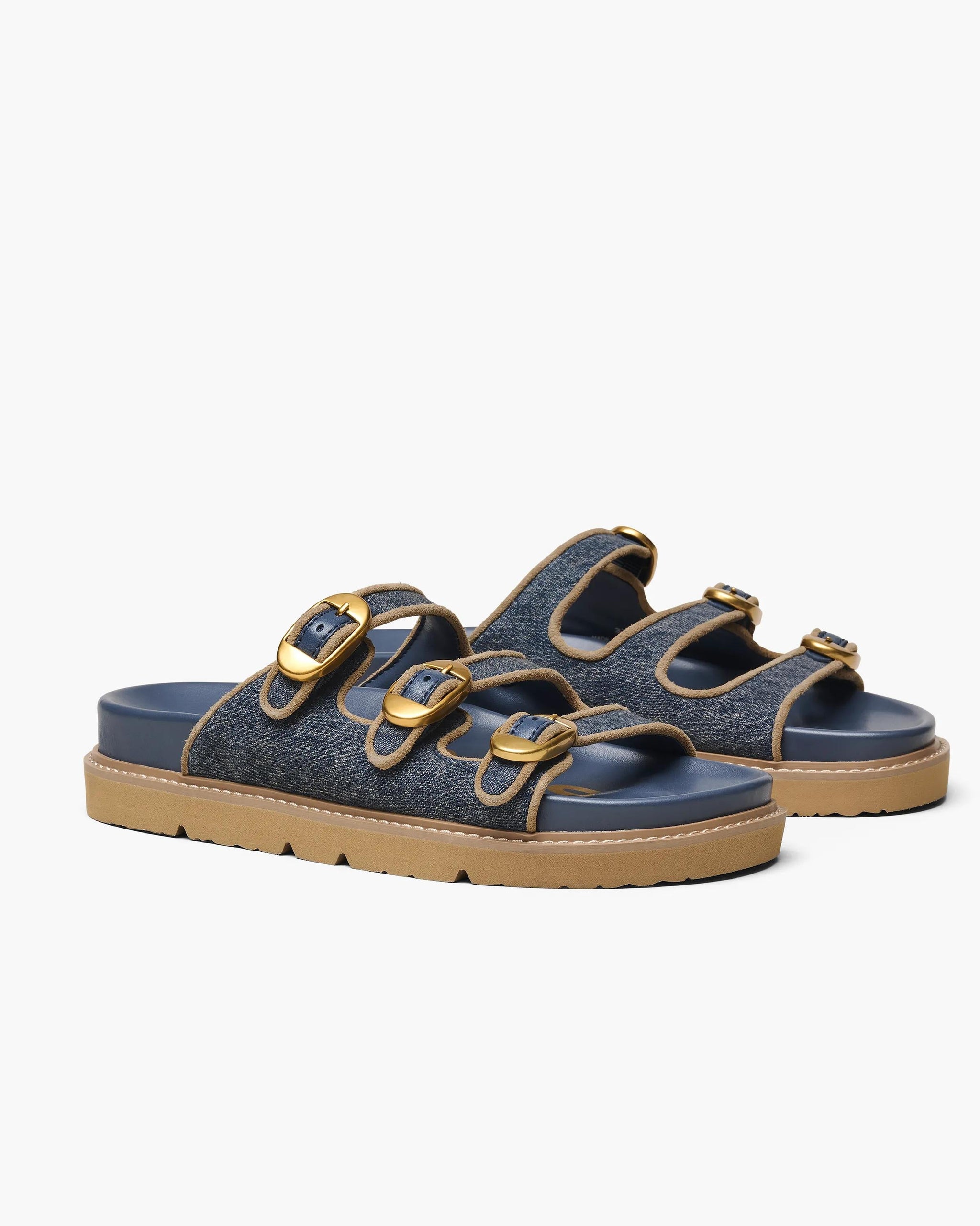 Sandalias de gamuza