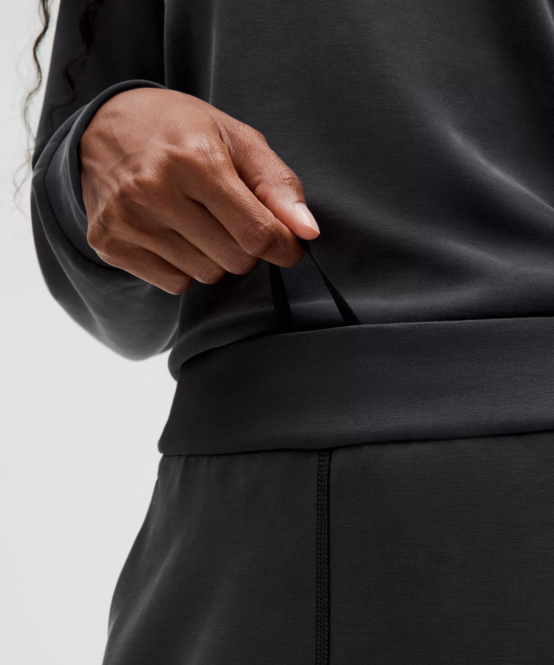 Pantalón de corte recto de tiro alto