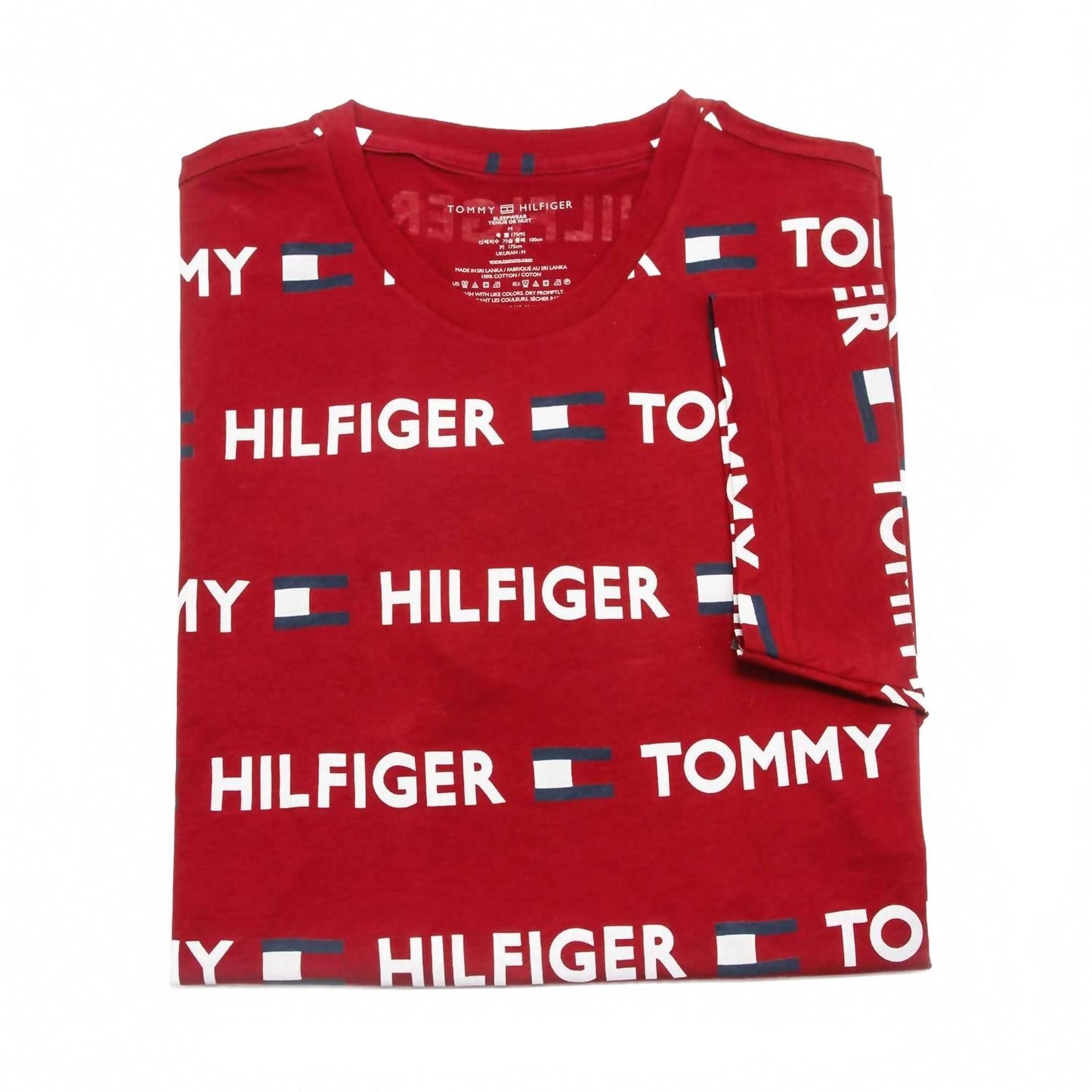 Camiseta de hombre color rojo