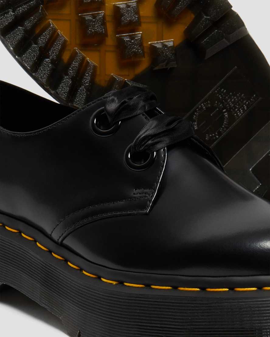Zapatos de mujer de cuero con plataforma
