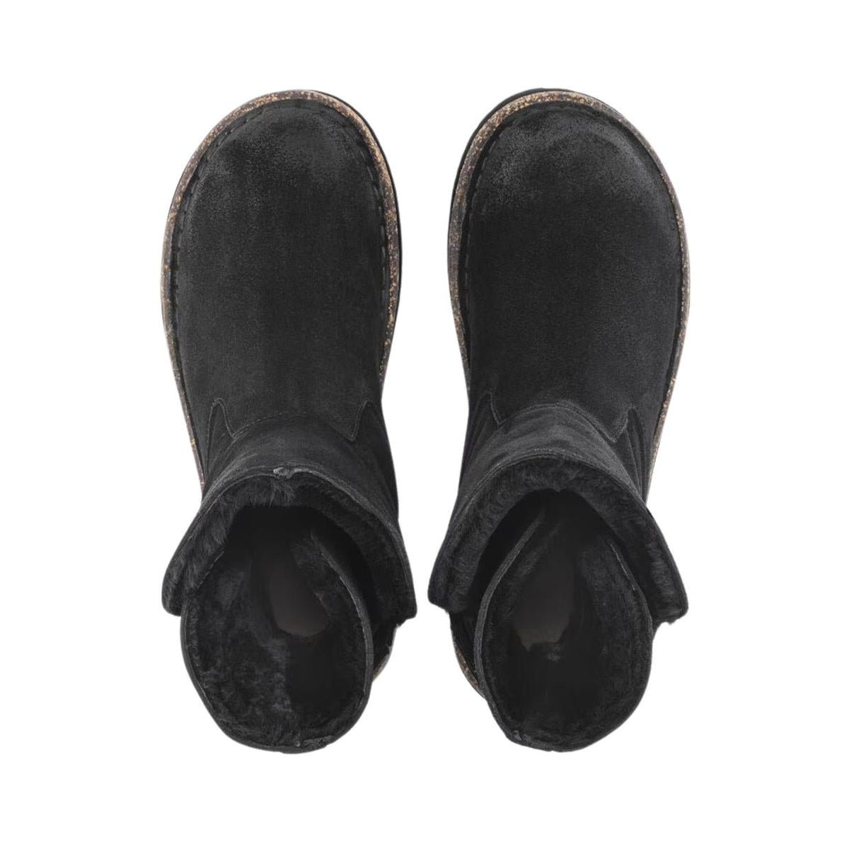 Botas de mujer de cuero color negro