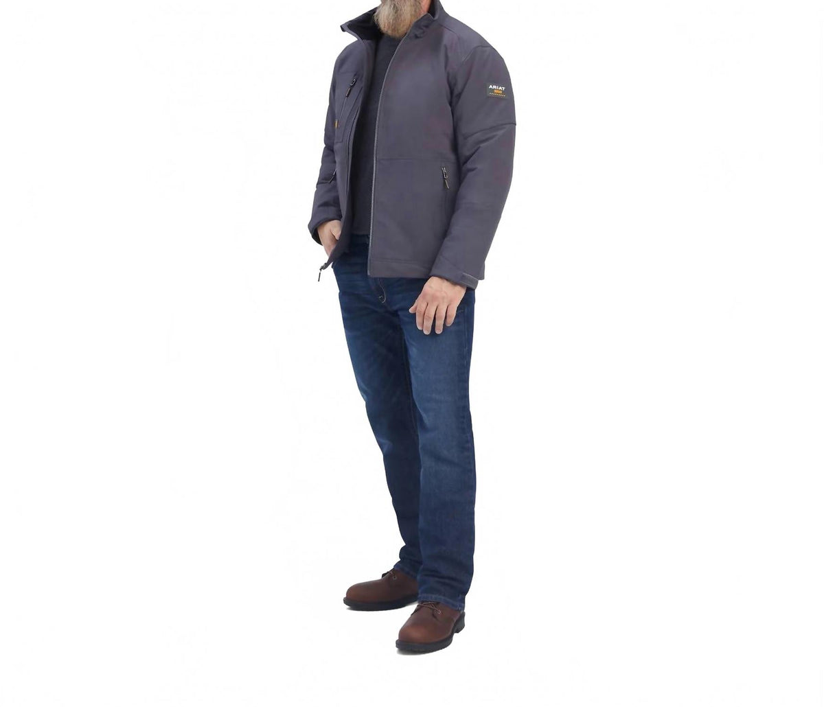Chaqueta color gris