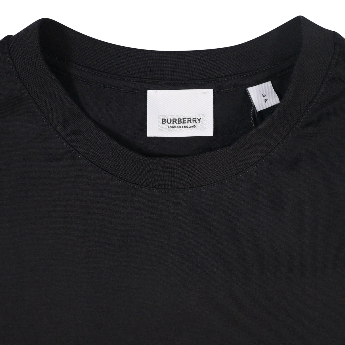 Camiseta de algodón color negro