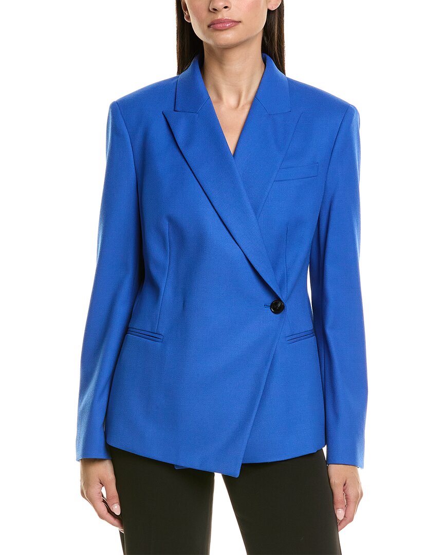 Blazer de mezcla de lana