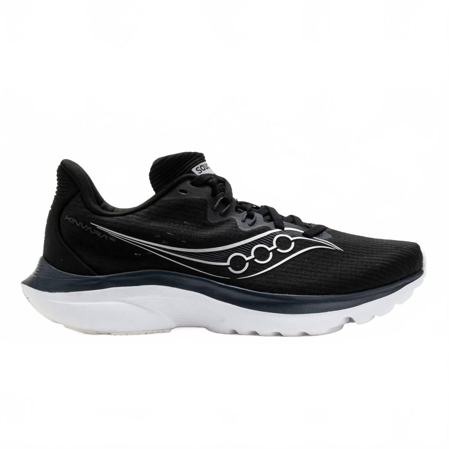 Tenis para correr de hombre color negro y blanco