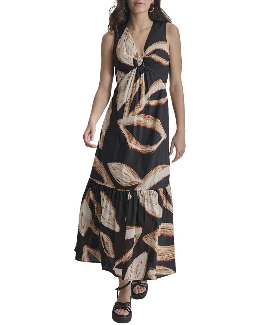 Vestido largo sin mangas