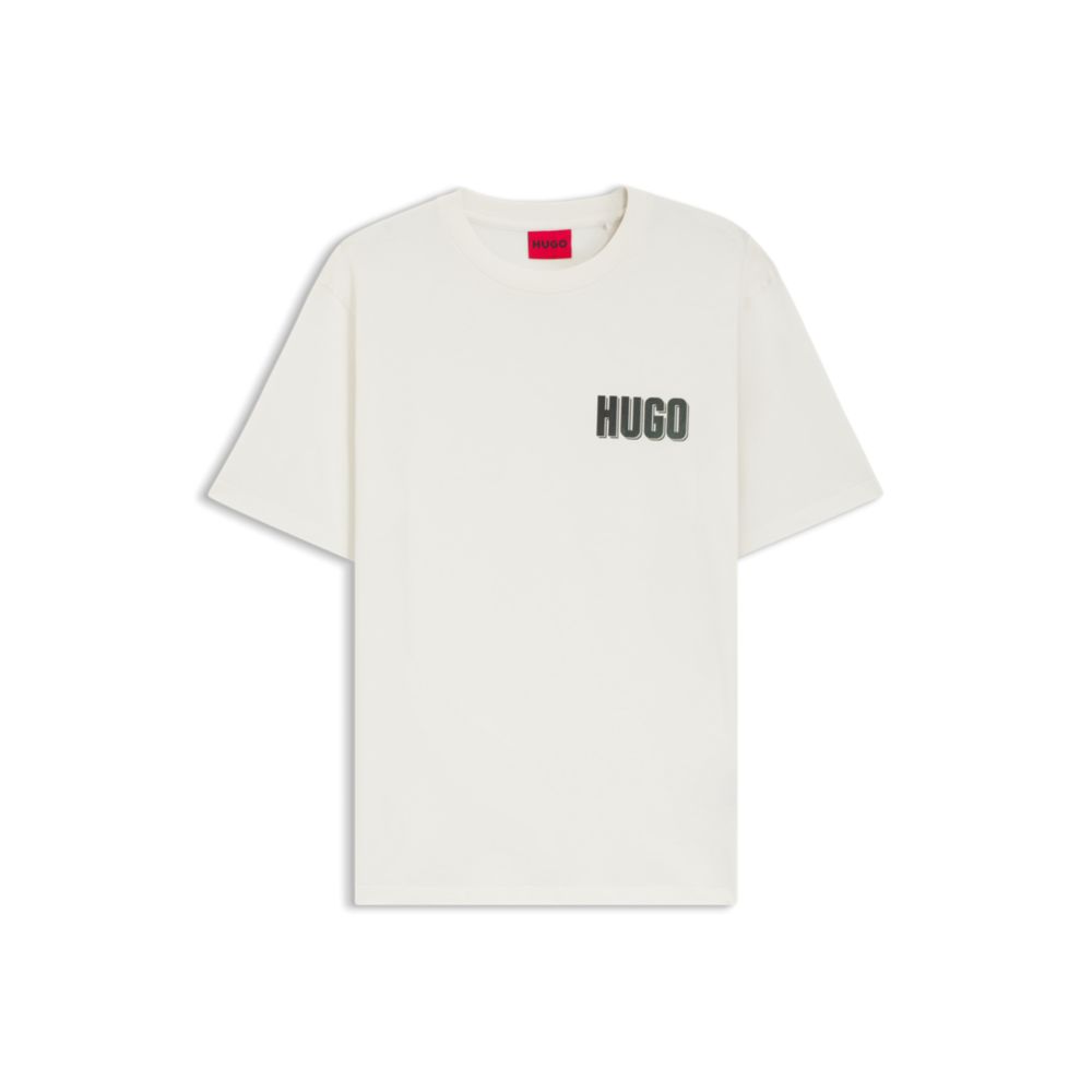 Camiseta de algodón con estampado