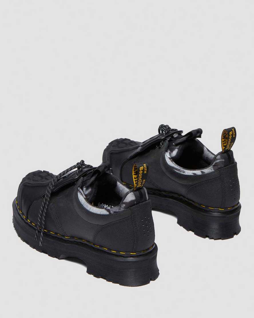 Zapatos de cordones de cuero