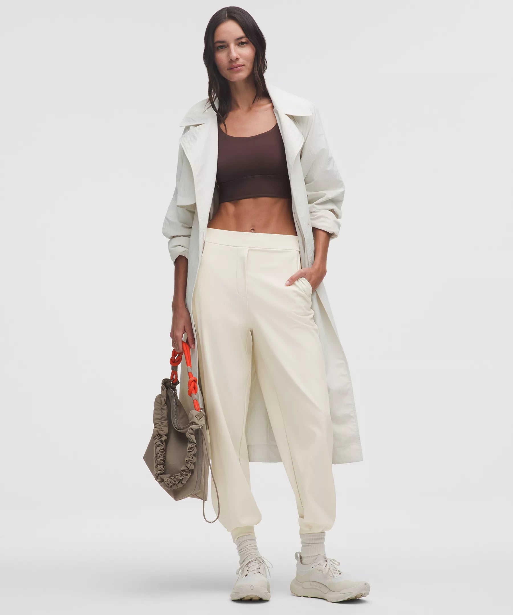 Pantalón deportivo de tiro alto