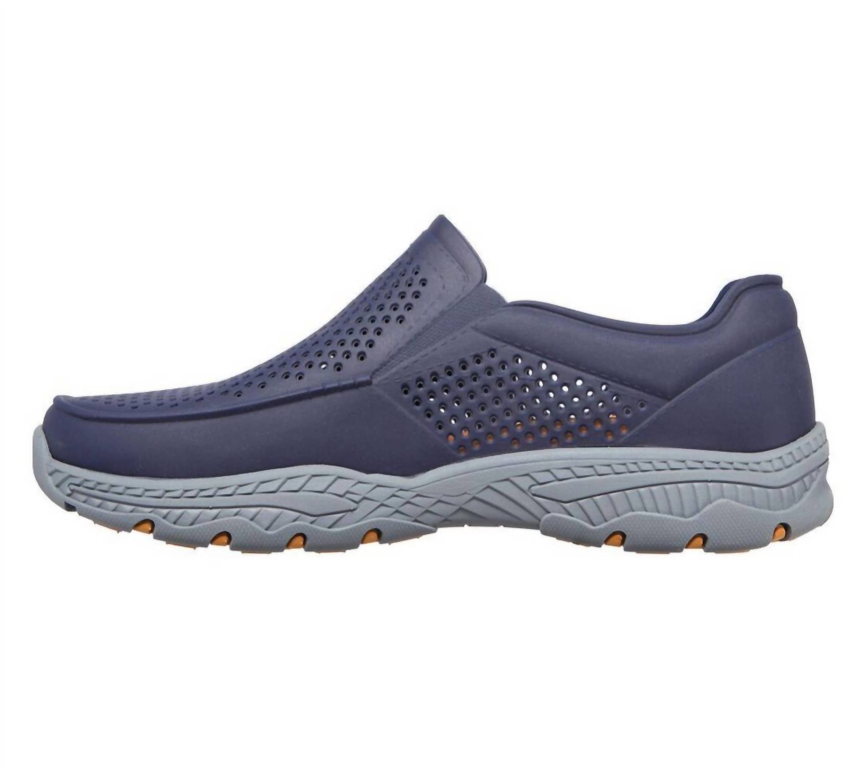 Mocasines de hombre color azul