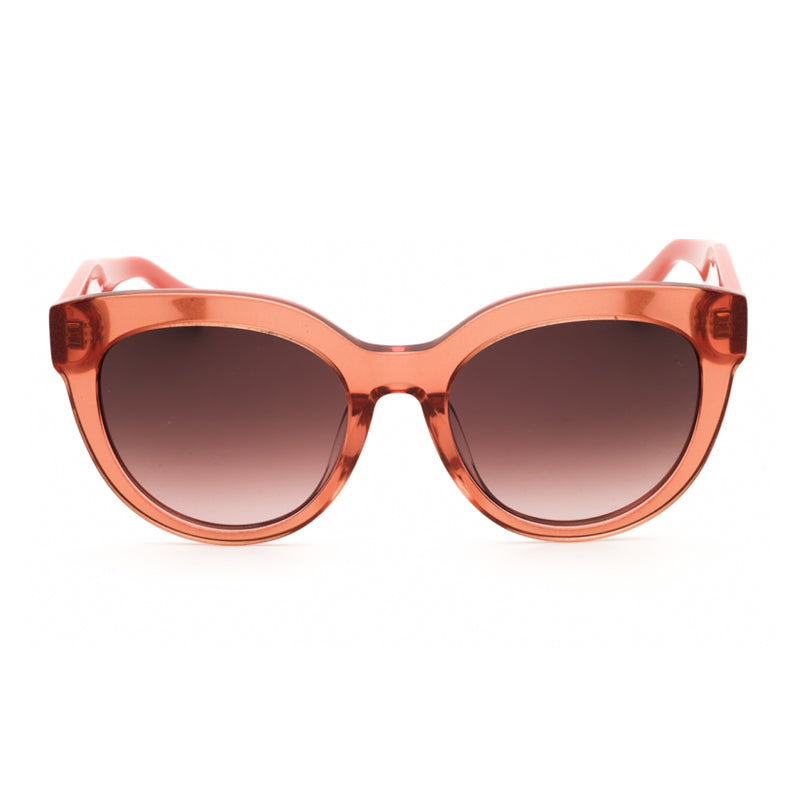 Gafas color café y rosado