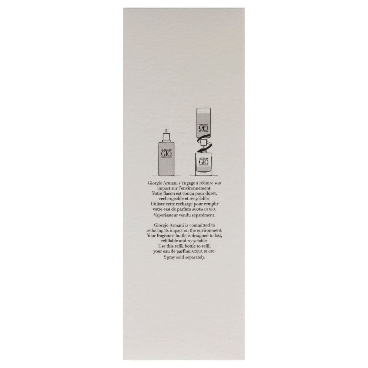 Perfume de hombre eau de parfum 5,1 oz (repuesto)