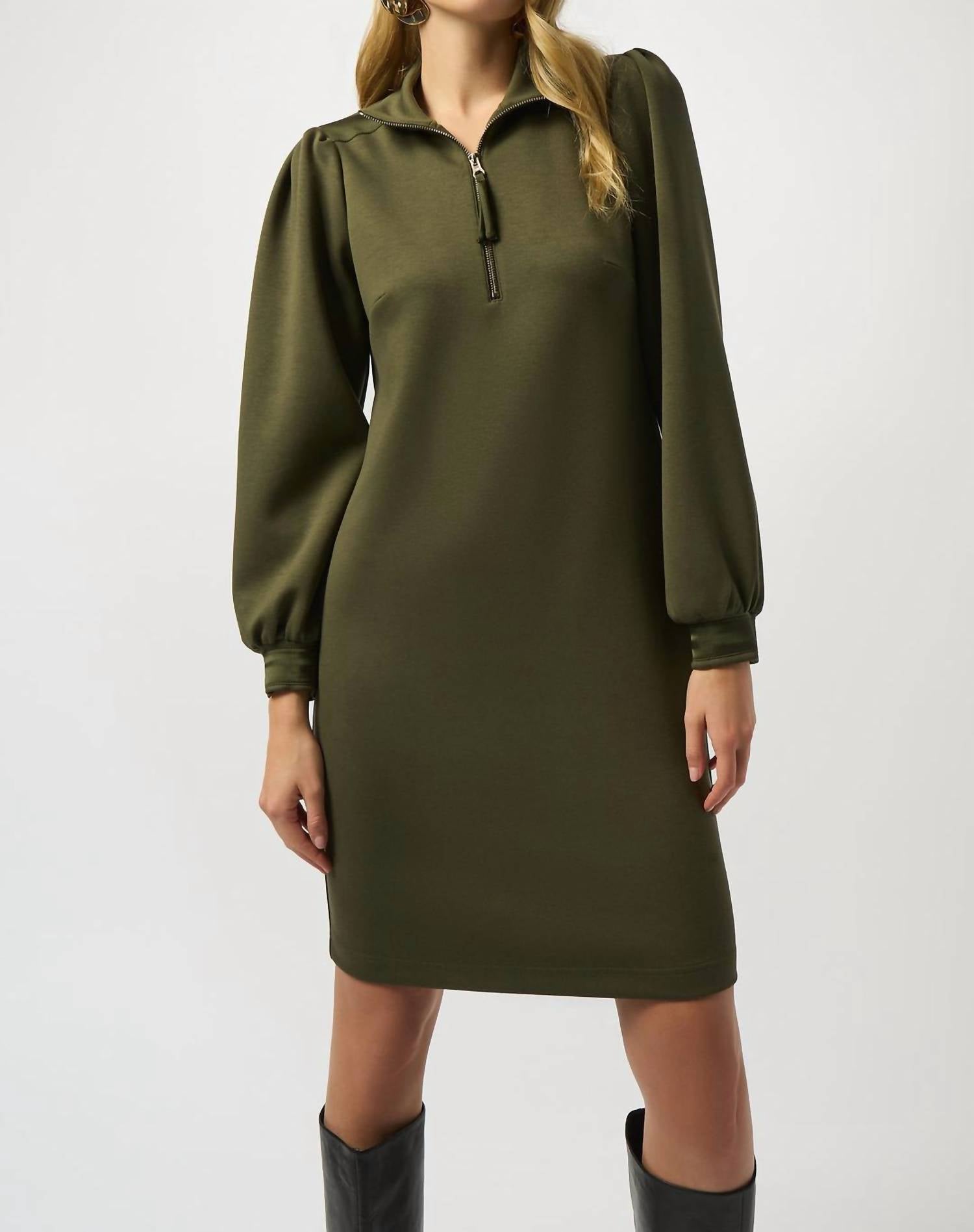 Vestido color caqui