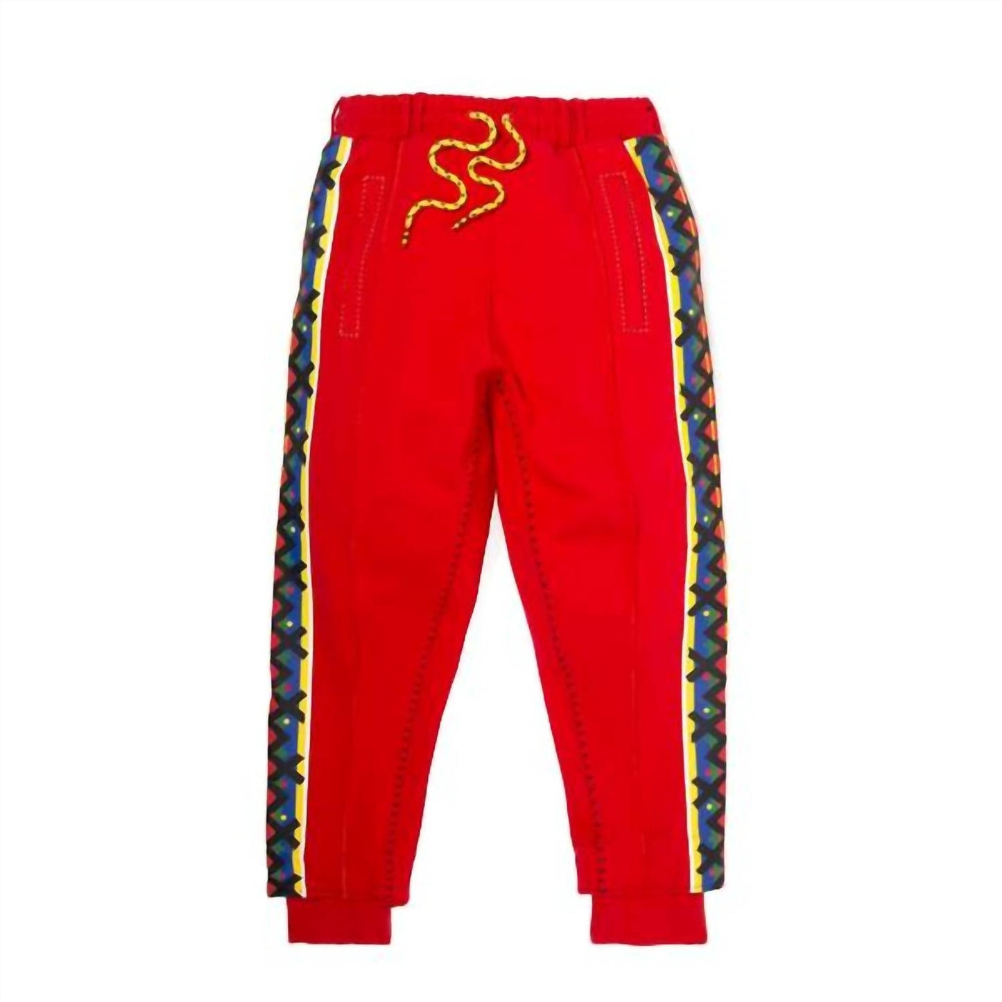 Pantalón deportivo de hombre color rojo